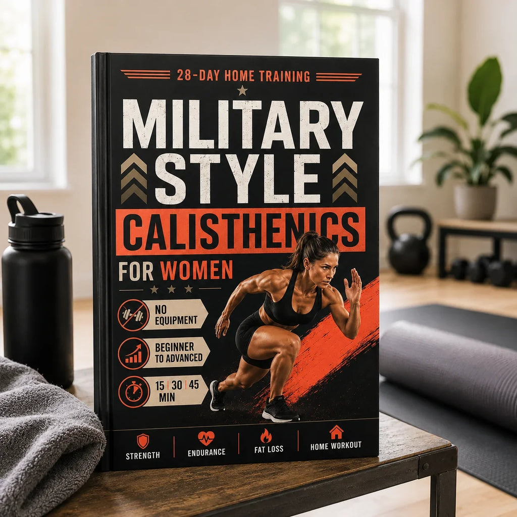 Military Calisthenics Women 28 Day Home Workout Program No Equipment