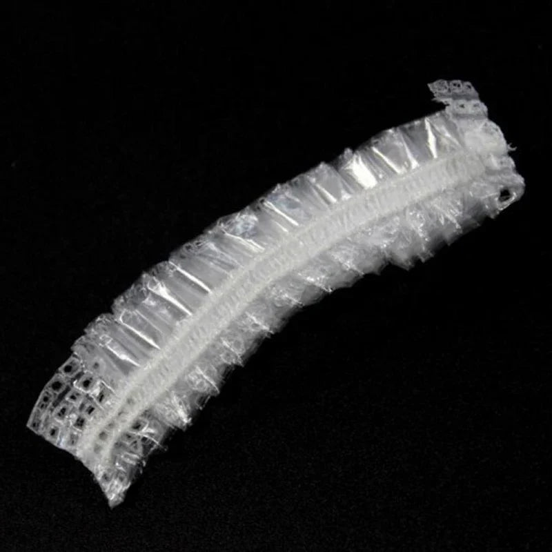 100pcs Disposable Waterproof Ear Covers for Hair Dye & Salon