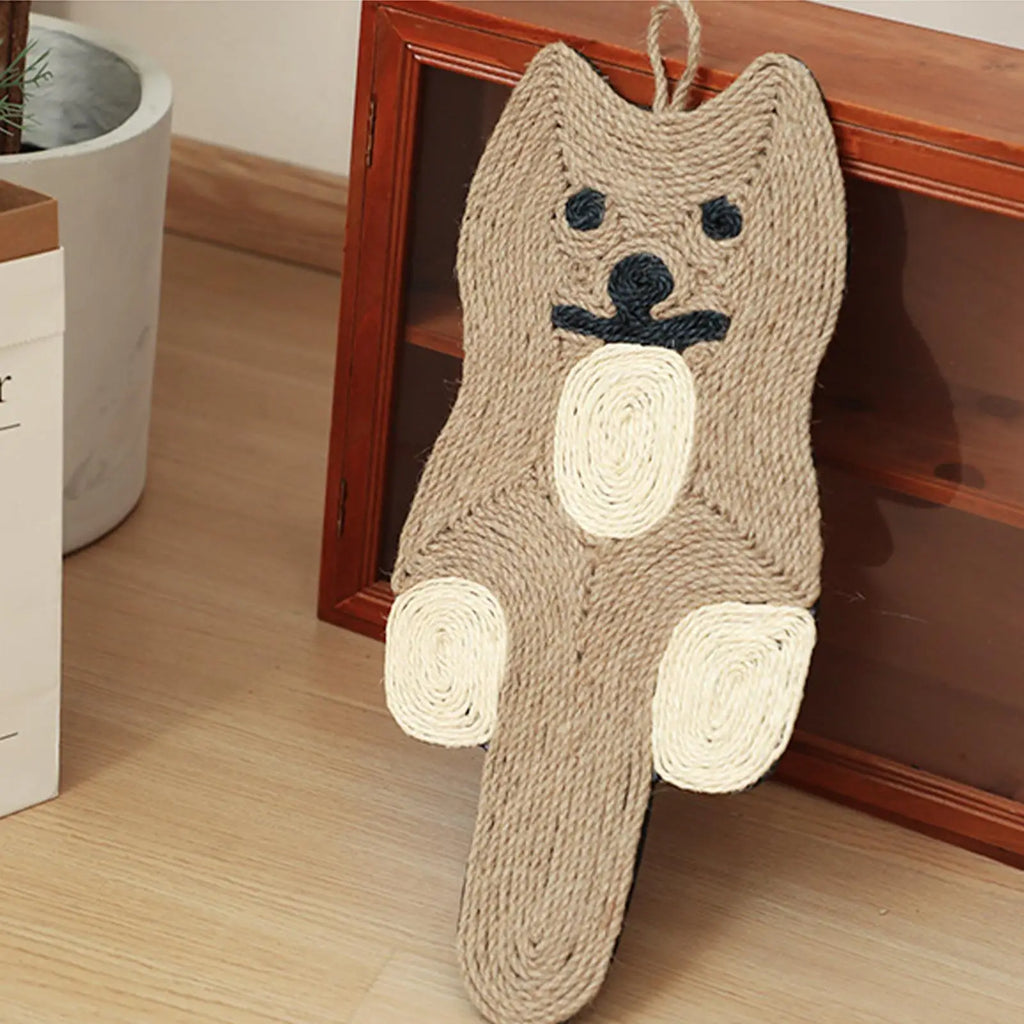Wall Mount Sisal Cat Scratcher Pad – Furniture Protector