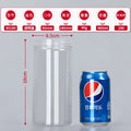 Plastic Packing Bottle PET Clear Empty Seal Circular Bucket Storage