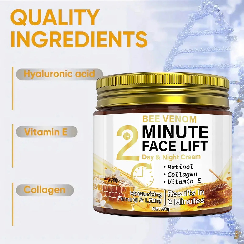Bee Venom Anti-Aging Face Cream | Retinol & Collagen 60g