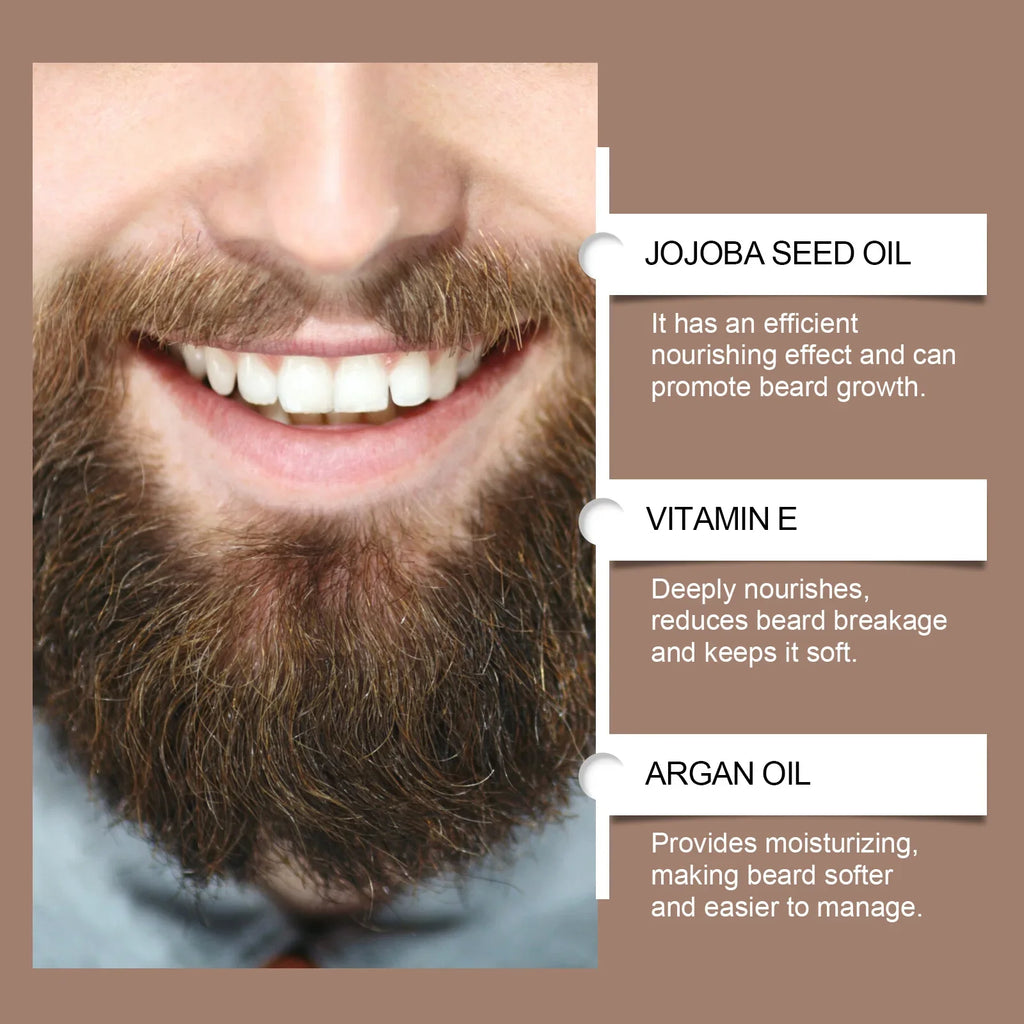 East Moon Coconut Oil Beard Balm – Moisturizing Wax & Softener