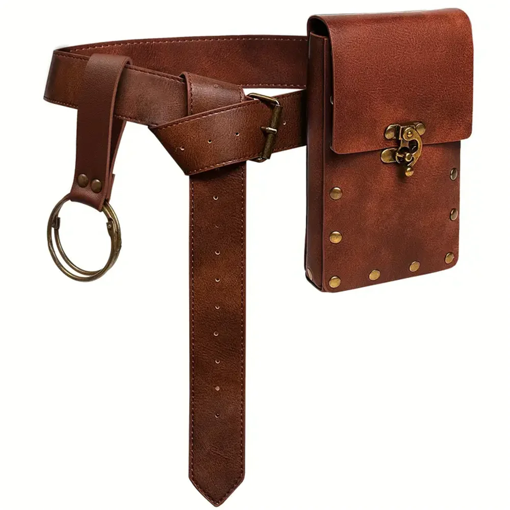 Belt Pouches Waist Bag Fanny Cellphone Holdre Cosplays Medieval
