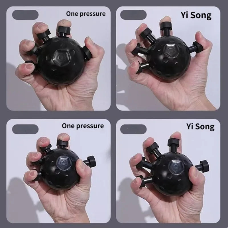 Five-Finger Grip Trainer & Wrist Exerciser | Portable Strengthener