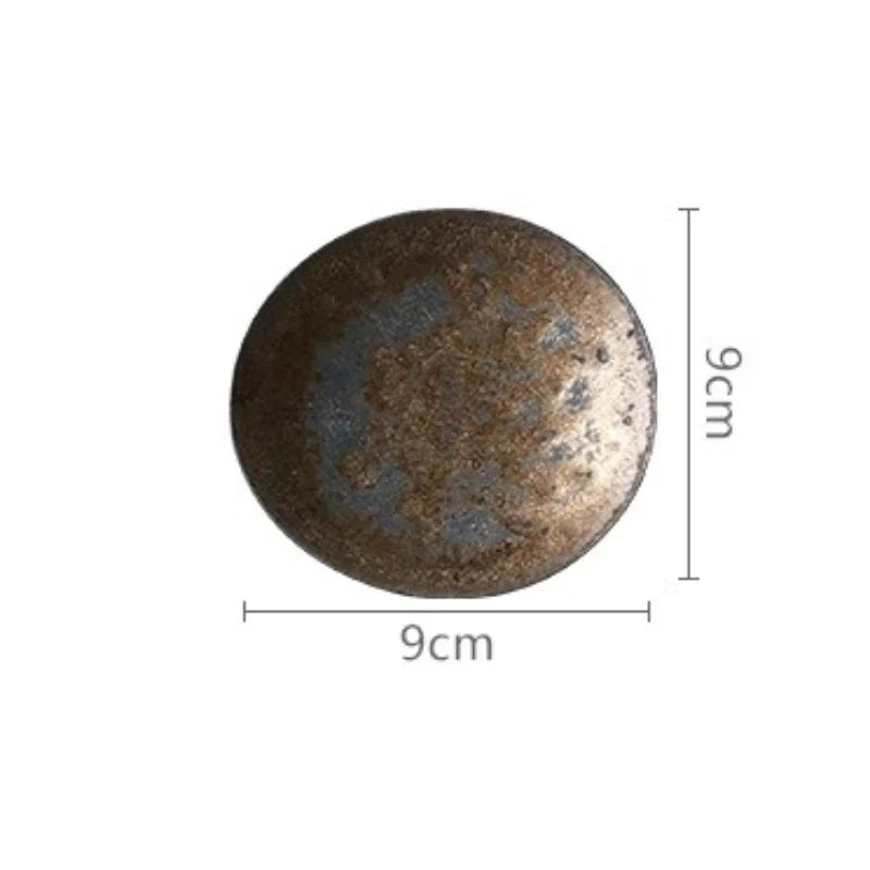 Ceramic Coasters Japanese Heat-resistant Non-slip Mats Tea Cup