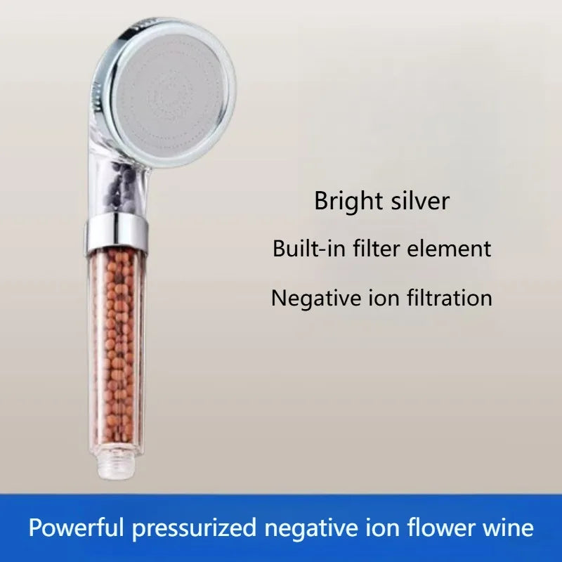 High Pressure Anion Spa Handheld Shower Head – Water Saving