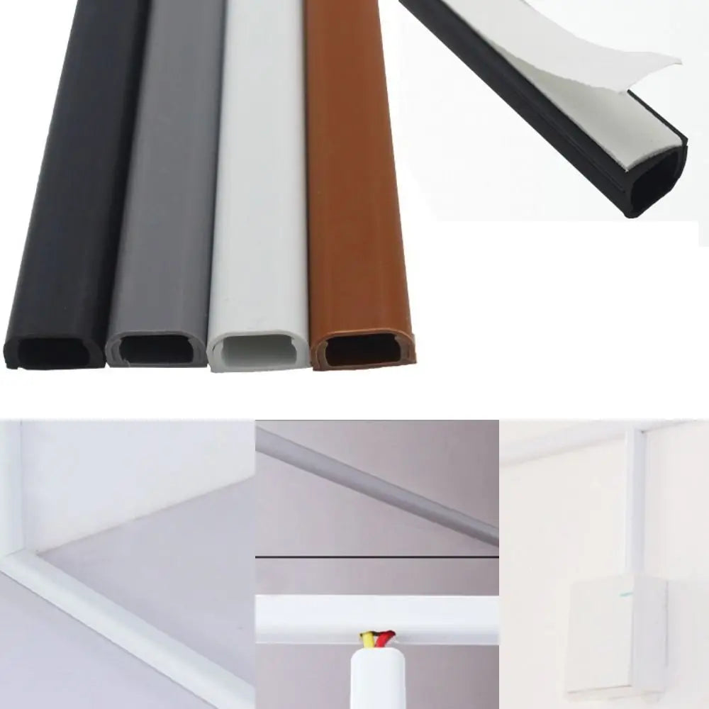 Self-adhesive Floor Cord Cover Anti-extrusion Protector Extension