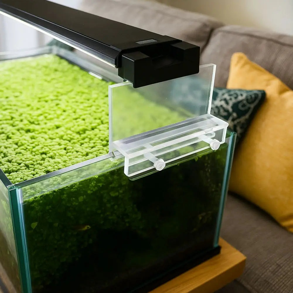 Clear Acrylic Aquarium LED Light Holder – No-Drill Stand