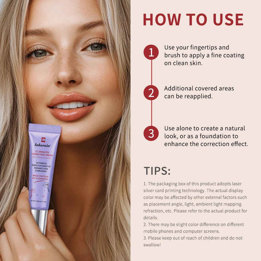 CC Cream Centella Color Correcting Tinted Coverage | 15ml