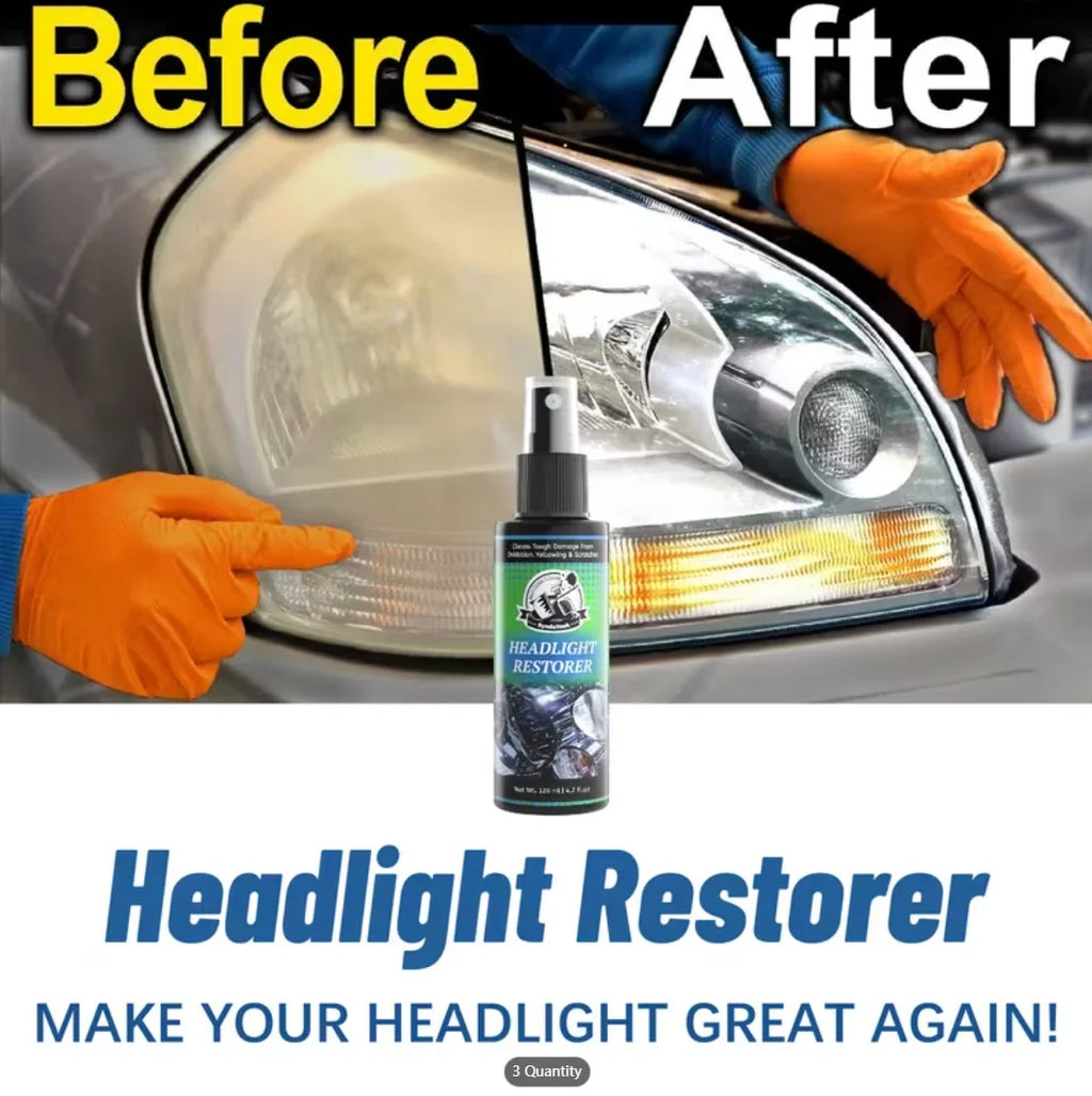 Headlight Restorer Kit – Remove Oxidation & Restore Clarity