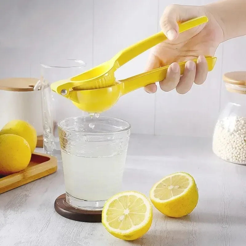 Aluminum Alloy Manual Citrus Juicer – Portable Lemon Squeezer