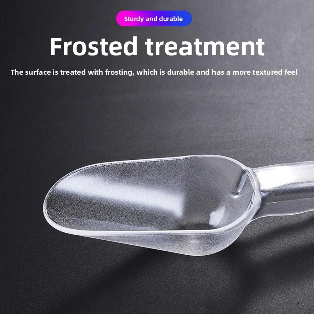 Clear Polycarbonate Ice Scoop – BPA-Free Food-Grade Shovel