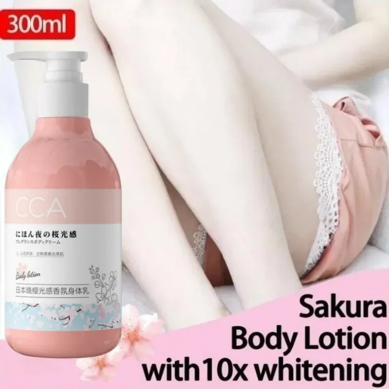 Japanese Cherry Blossom Brightening Body Cream 300ml