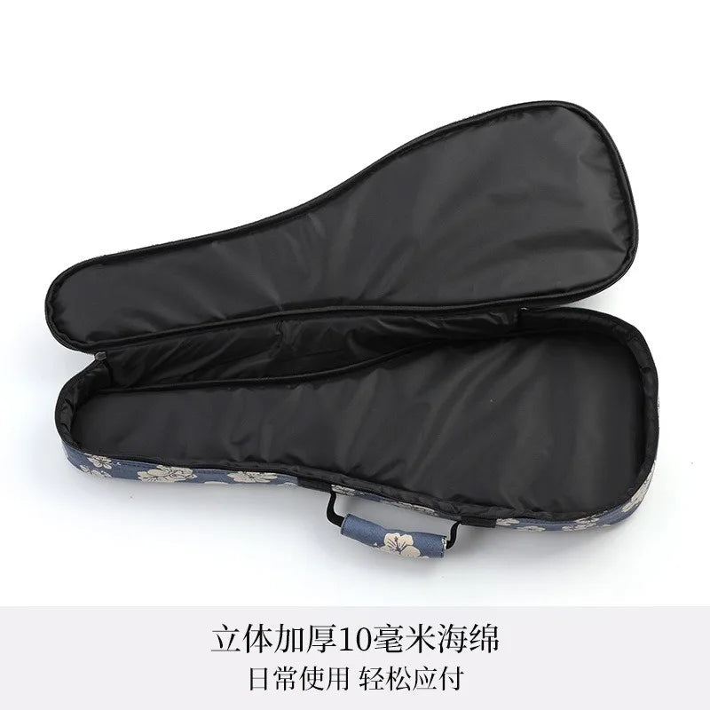 Cotton Thicken Pad Soprano Concert Tenor Baritone Ukulele Bag Guitar