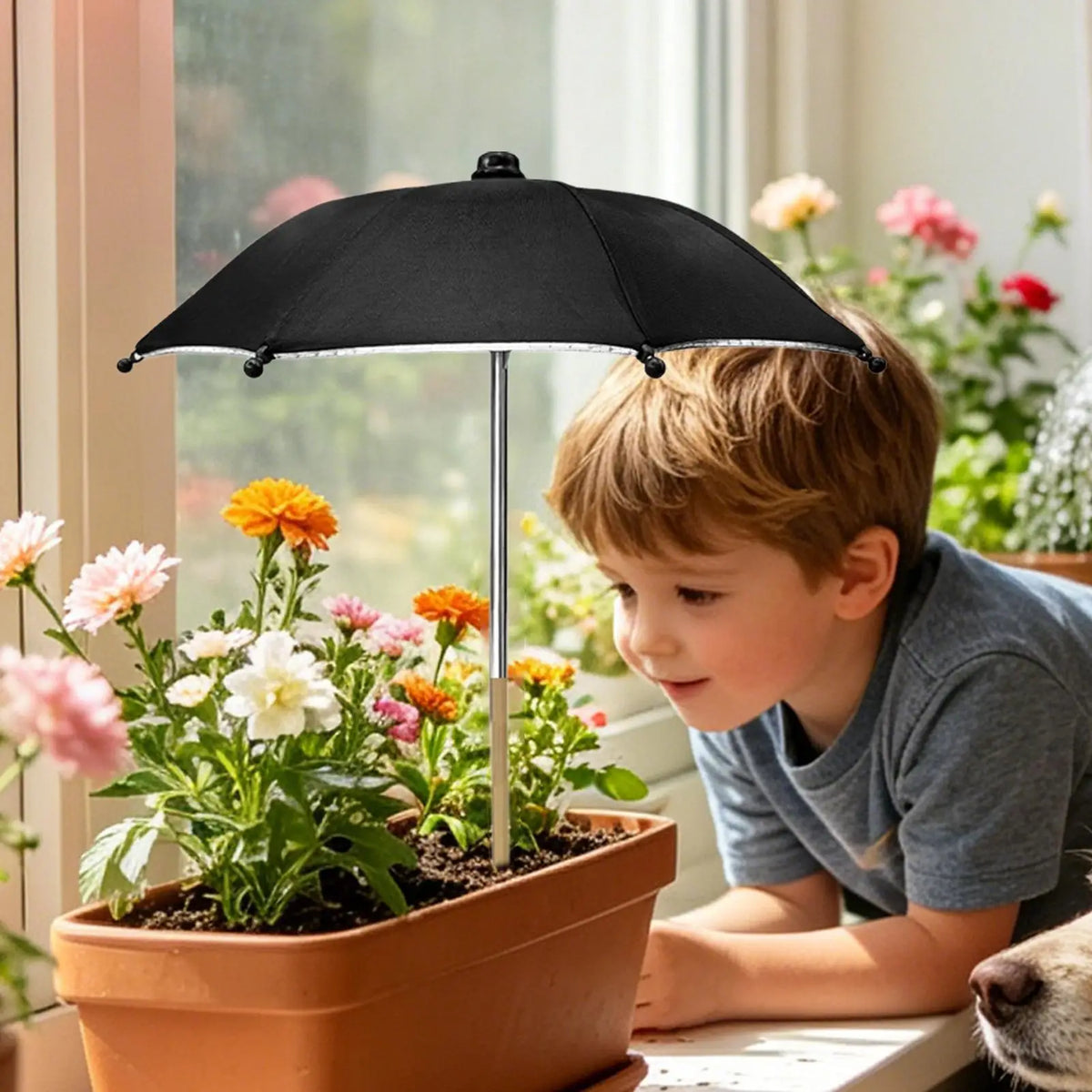 Plant Shade Umbrella 35x27cm – Sun Cover for Garden Plants