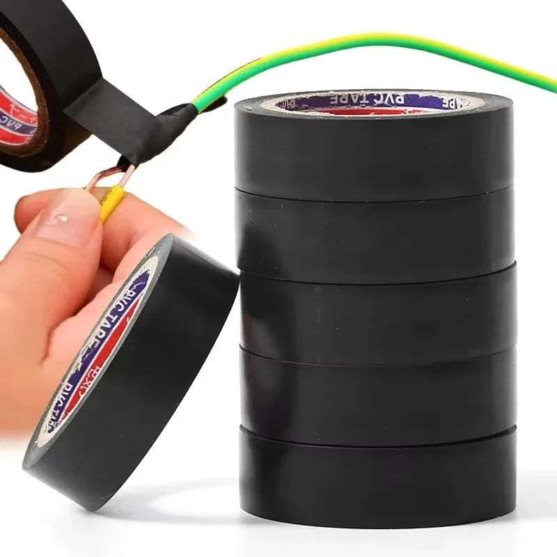 Black Flame Retardant Electrical Insulation Tape | Waterproof