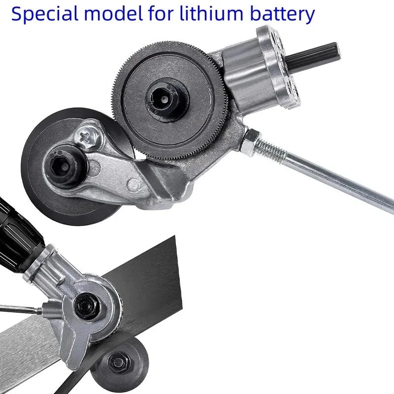 Electric Drill Nibbler Metal Sheet Cutter – Fits 12-21V Drills
