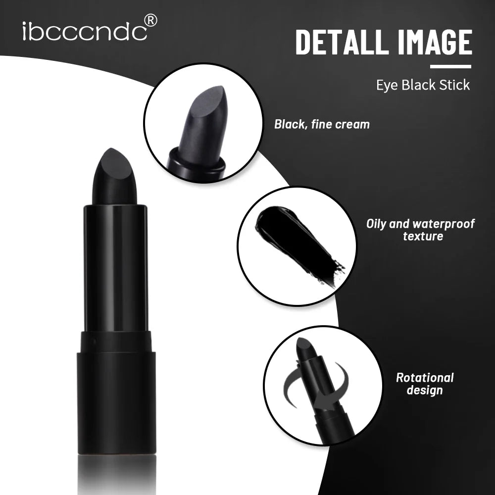 Black Face & Body Paint Stick – Eye Black Sports & Halloween