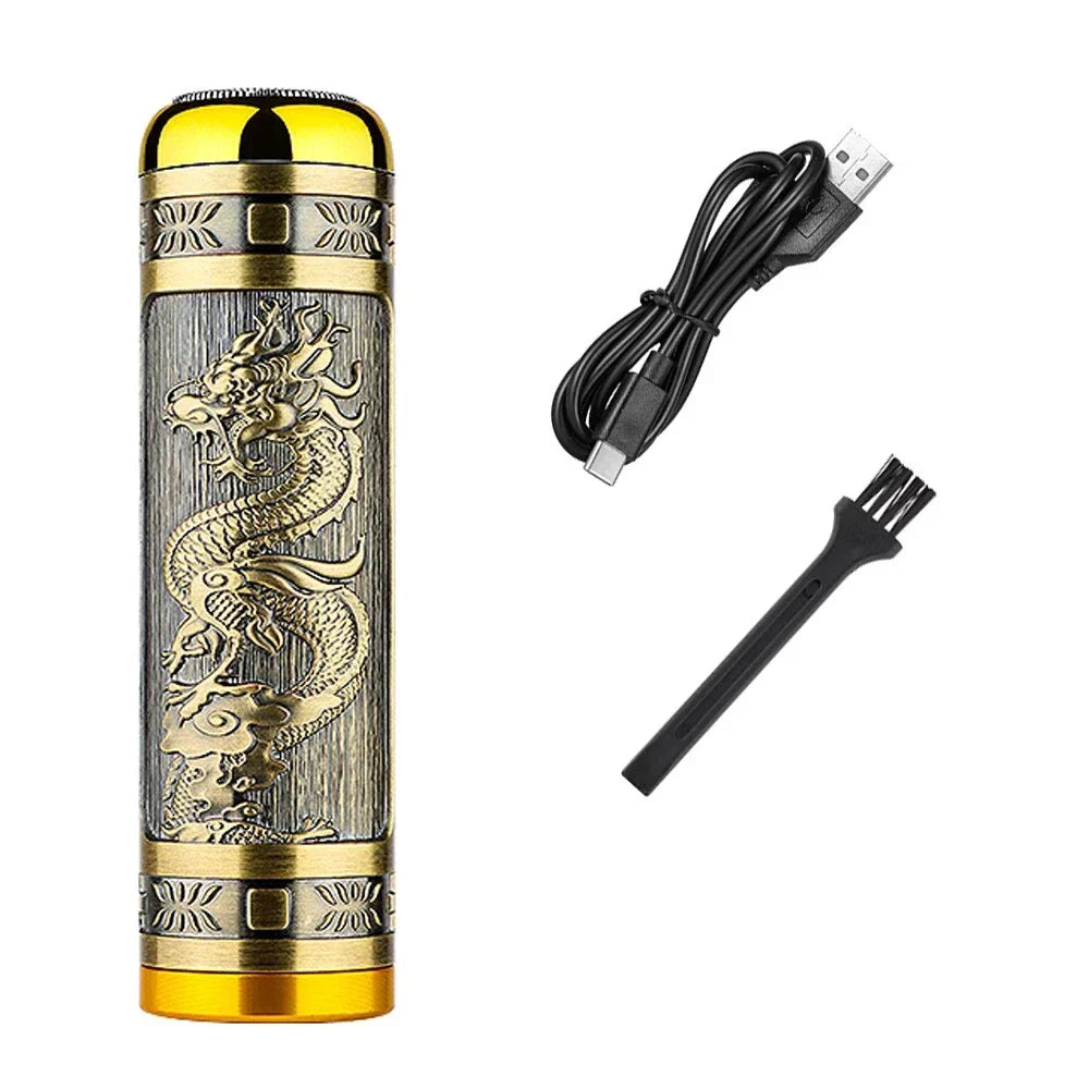 Dragon Head Mini Electric Shaver for Men | USB Waterproof Razor