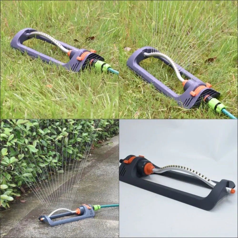 19-Nozzle Oscillating Lawn Sprinkler | Adjustable Aluminum Tube