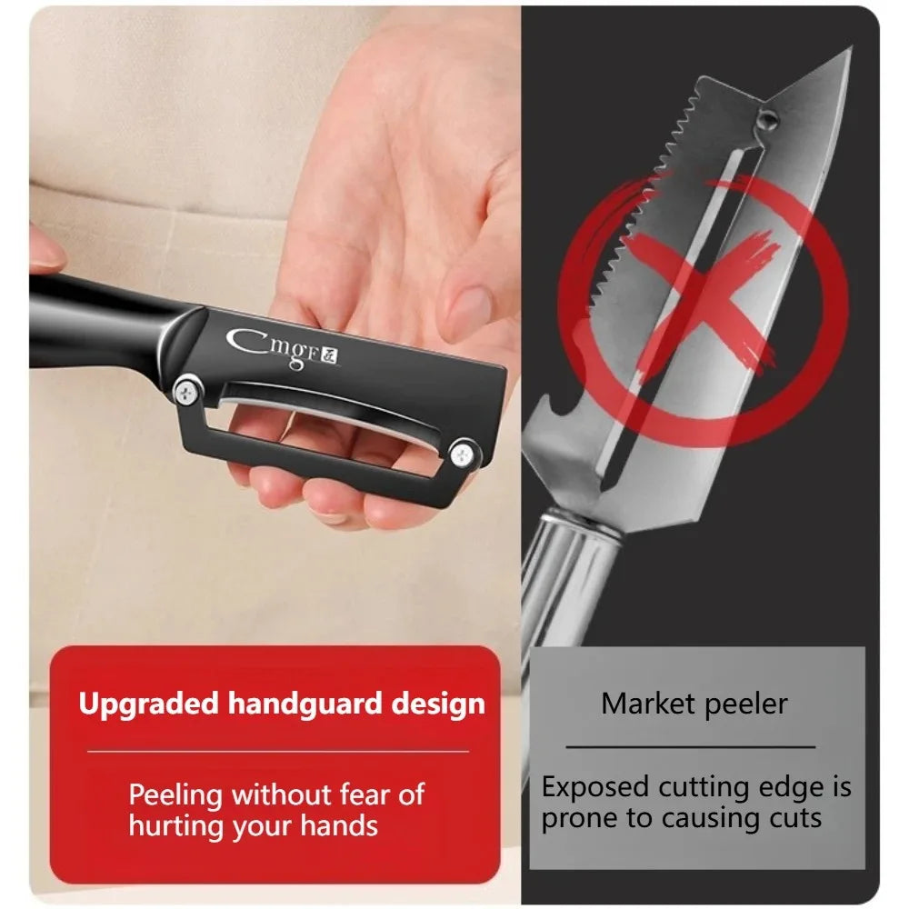Stainless Steel Multi-Use Vegetable & Potato Peeler