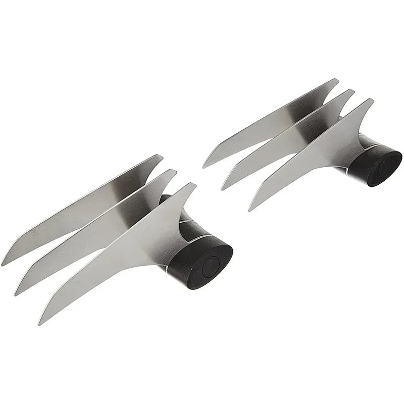 Bear Claw Meat Shredder Forks – Stainless Steel BBQ Claws 2pc