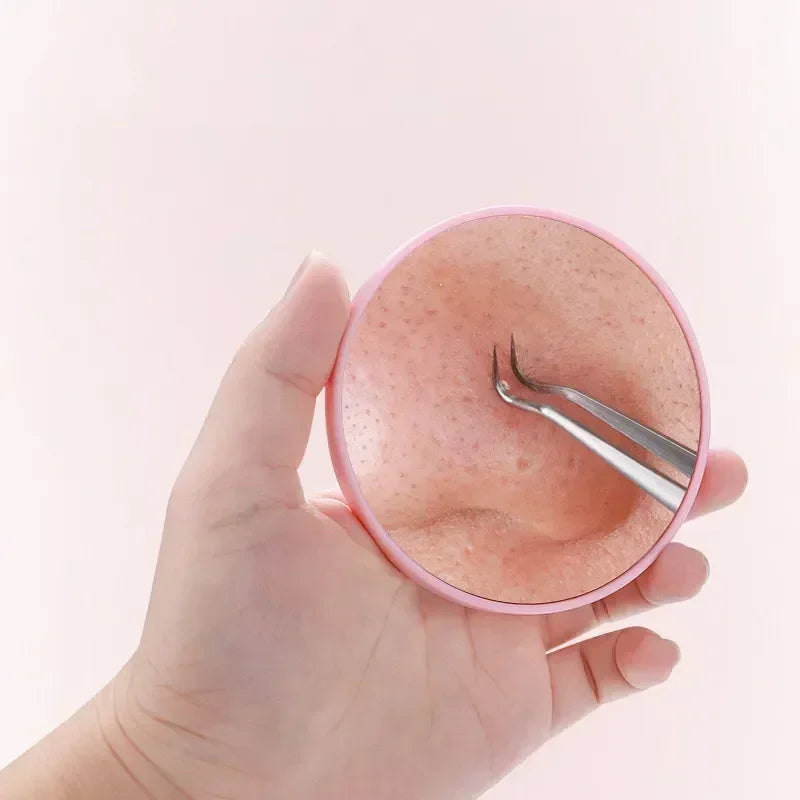 5-Pack 15x Magnifying Mirror – Suction Cup Bathroom Makeup Mirror