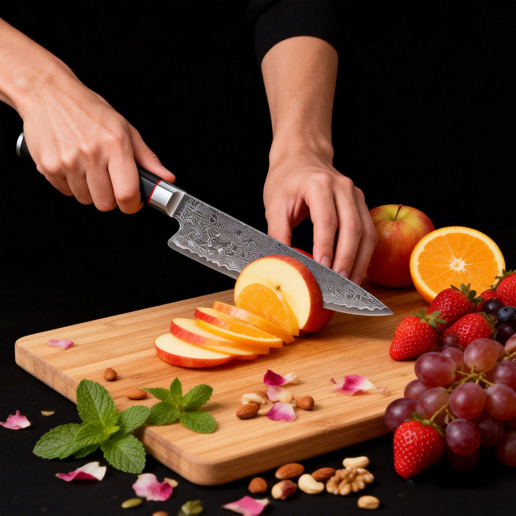 8-Inch Damascus Steel Chef's Knife – 67-Layer High Carbon Blade