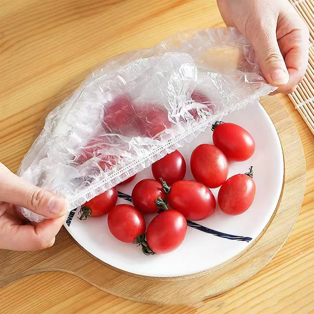 Stretch Plastic Wrap Bowl Covers | Stretchable Seal Caps 50/100pc