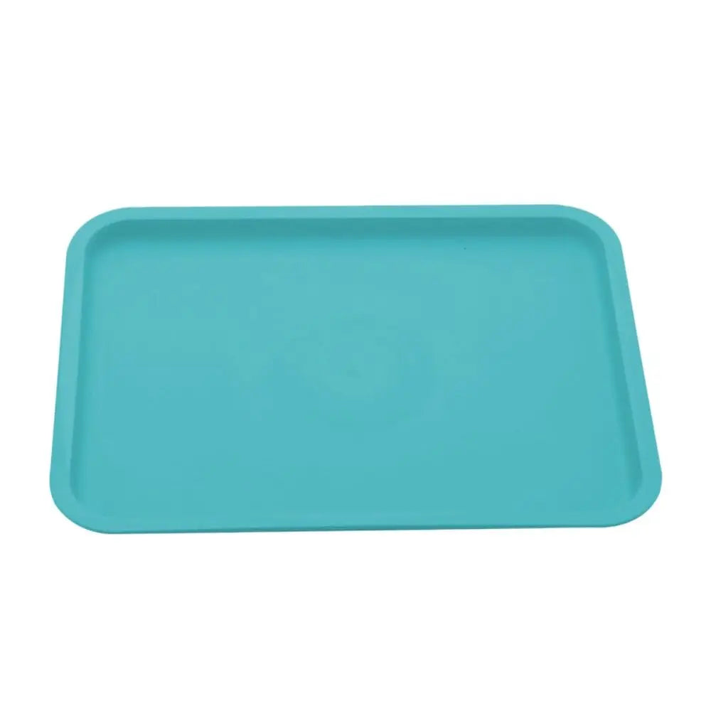 Northern Europe Plastic Storage Tray Multicolor Rectangular Food