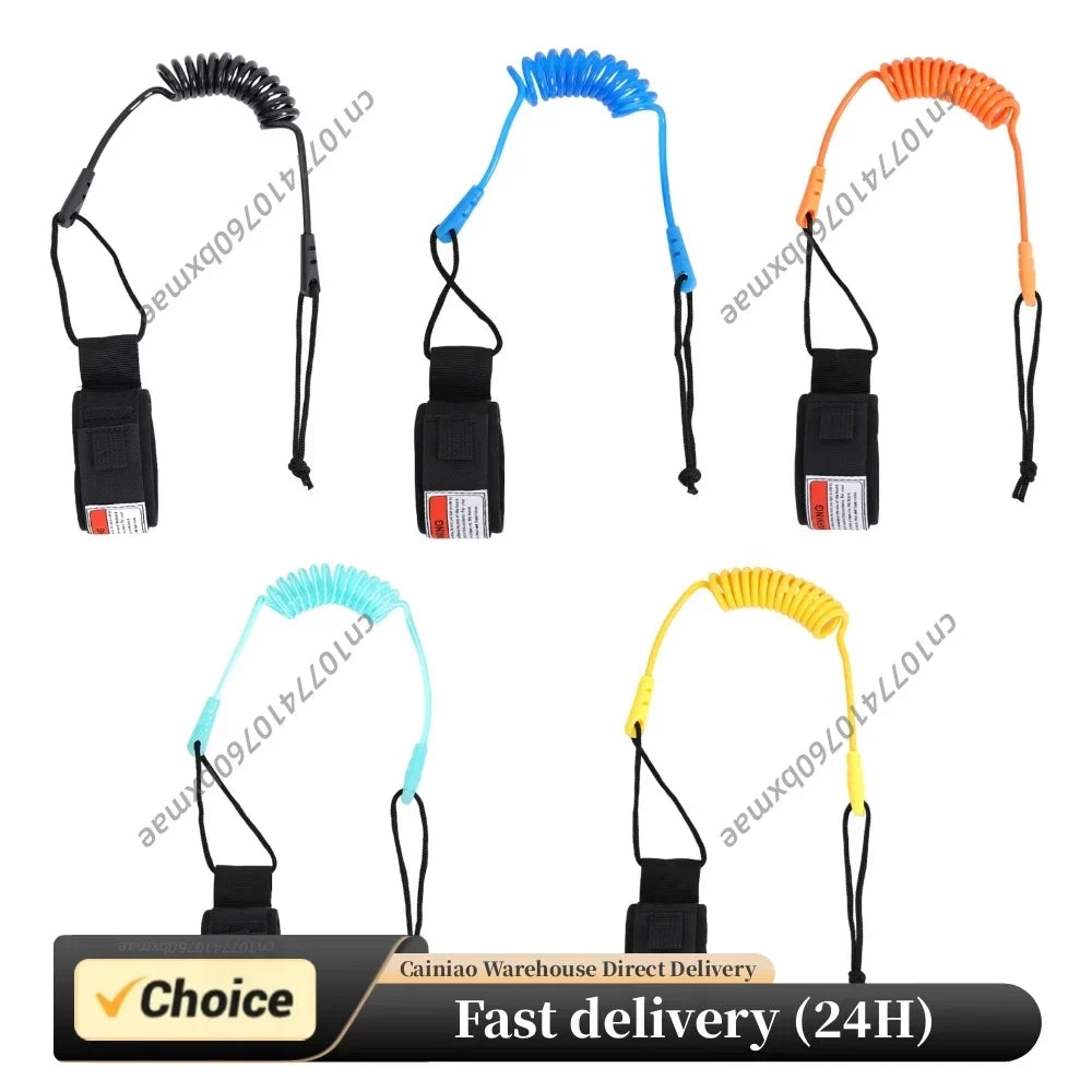 Elastic Sup Board Foot Leg Rope Lightweight Kayak Boat Lifesaving