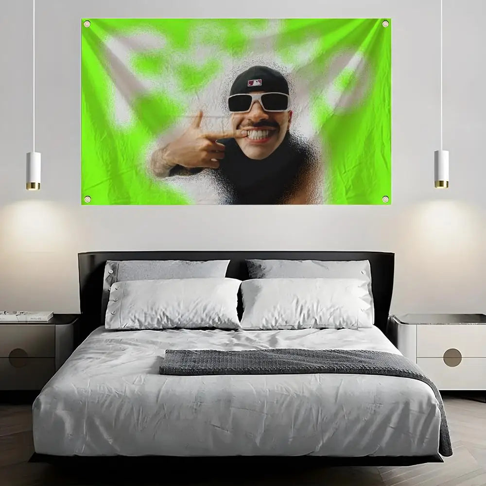 Feid Ferxxo Fan Flag – Wall Art & Concert Banner | 6 Sizes