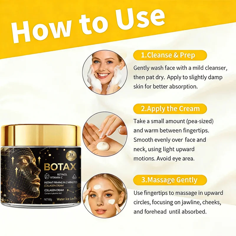 Firming Cream – Hyaluronic Acid, Collagen & Retinol | 60g