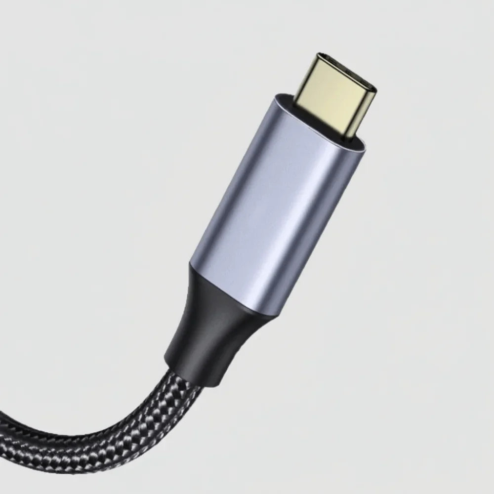 USB-C Extension Cable PD 100W Male to Female Braided 150cm