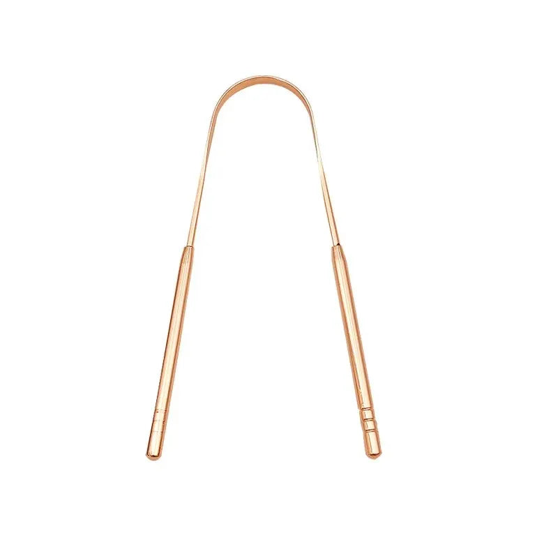 U-Shaped Stainless Steel Tongue Scraper for Fresh Breath