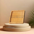 Bamboo Storage Trays – Bathroom, Kitchen & Organizer Set