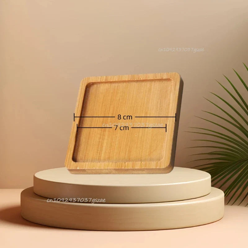 Bamboo Storage Trays – Bathroom, Kitchen & Organizer Set