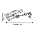 Car Turbo Sound Whistle – Aluminum Exhaust Enhancer S–XL