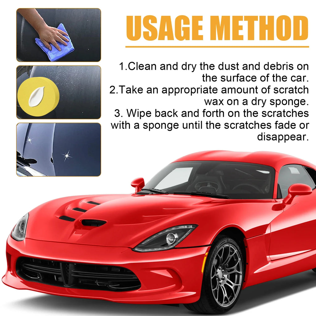 Homonth Car Scratch Repair Cream – Polish & Restore Paint Gloss