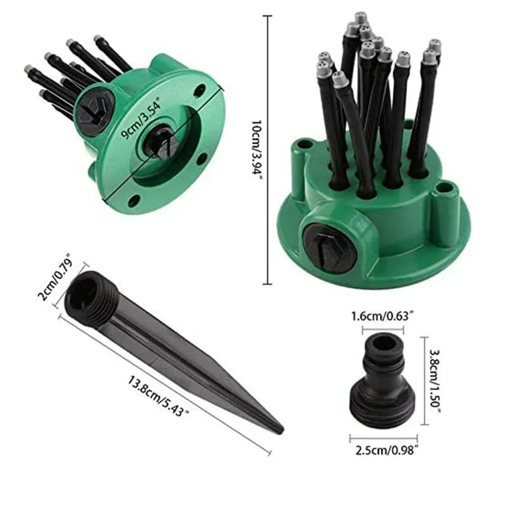 360° Rotating Garden Sprinkler – Automatic Lawn Watering Nozzle