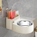 Wall-Mount No-Drill Stainless Steel Bathroom Ashtray Box
