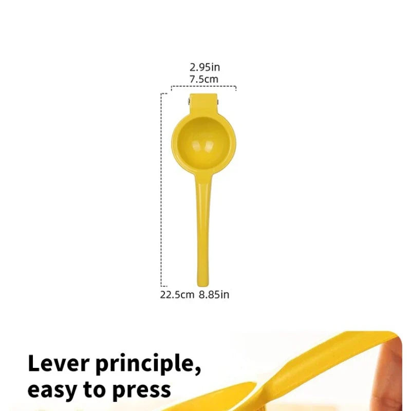 Metal Lemon Manual Juicer Fruit Squeezer Stainless Steel Home Citrus