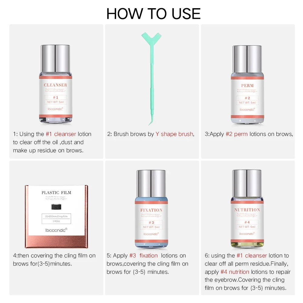 ibcccndc Brow Lamination Kit – Keratin Lifting & Perming Set