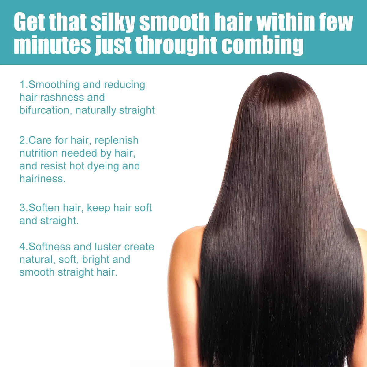 Eelhoe Keratin Hair Straightening Cream – Frizz Control 60ml