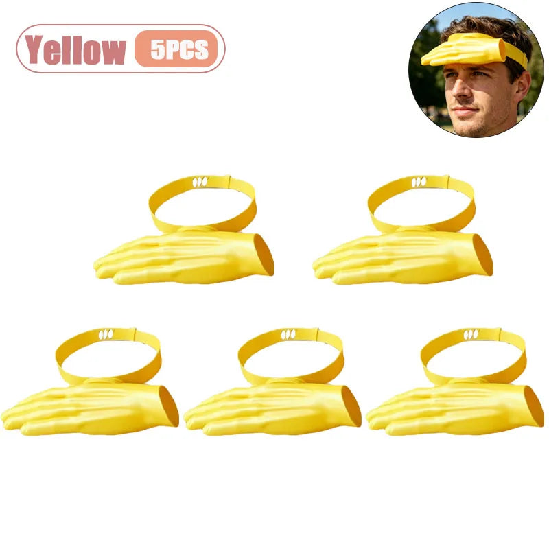 Novelty Mini Sun Hat – Funny Small Hand-Size Beach Party Cap