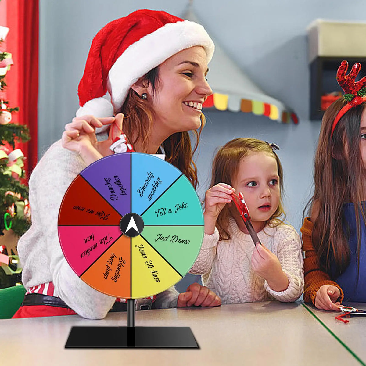 Erasable Acrylic Prize Wheel – Spin Game for Events & Parties