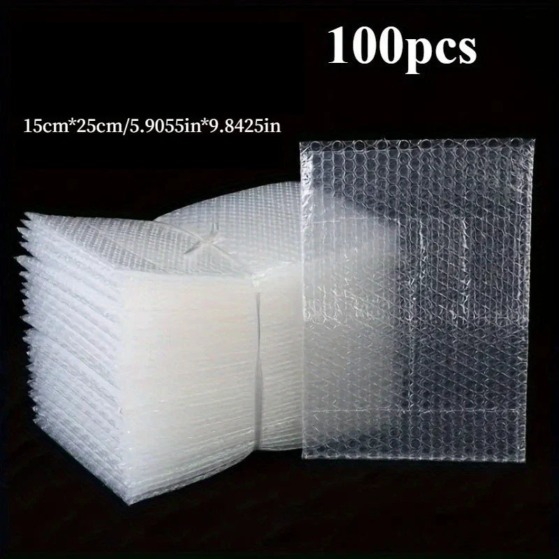 100 Pcs Bubble Foam Bags – Cushioning for Fragile Items