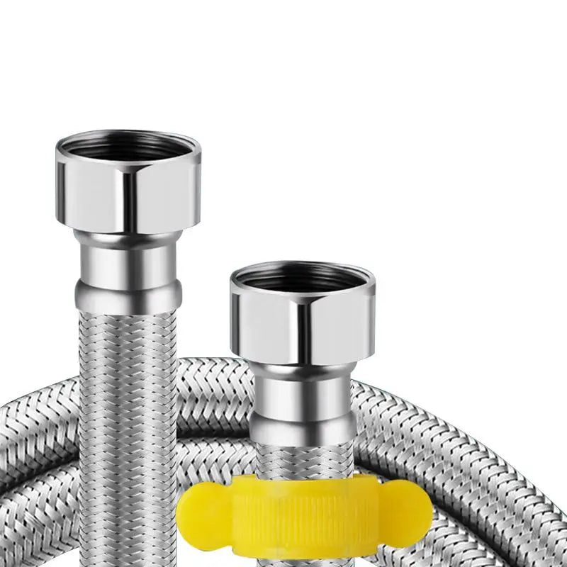 SUS304 Flexible Water Inlet Hose G1/2"–G3/4" | 20–200cm