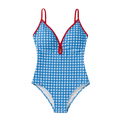 Women's Open Back Bodysuit Swimsuit – Slim Fit Beachwear