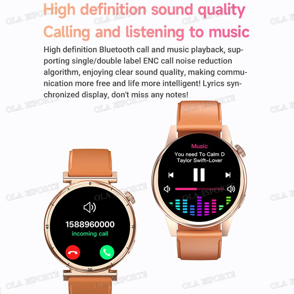 Smartwatch Bluetooth Calling Heart Rate Fitness Tracker – Men Women